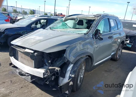 2022 Hyundai Santa Fe Sel from USA, damaged, VIN 5NMS34AJ1NH403894